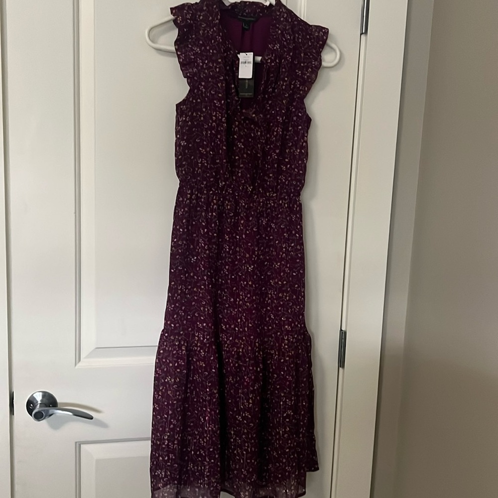 Cute ruffle dress.